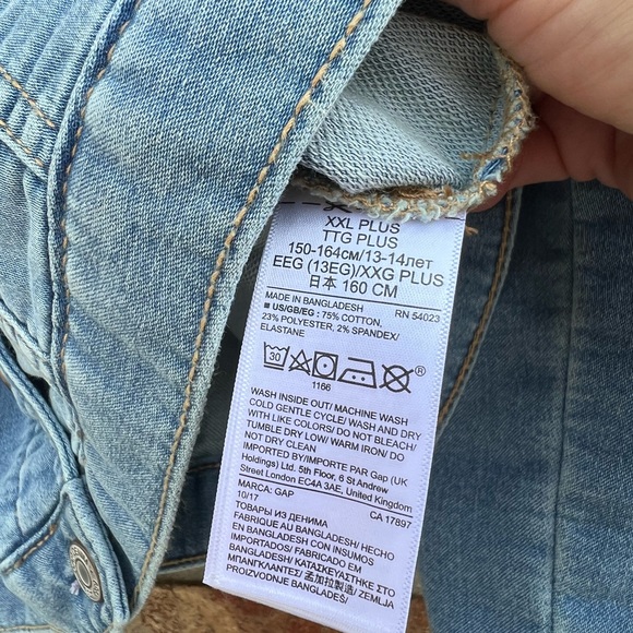 GAP Girls’ Jean Jacket - Picture 3 of 3